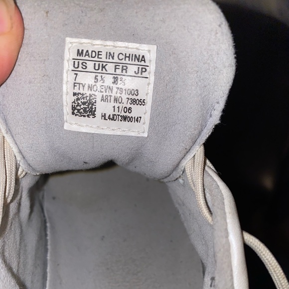 Adidas Tour Metal White Black Leather Fit Foam Spike Z Women Golf Shoe Size 7 - Picture 10 of 11